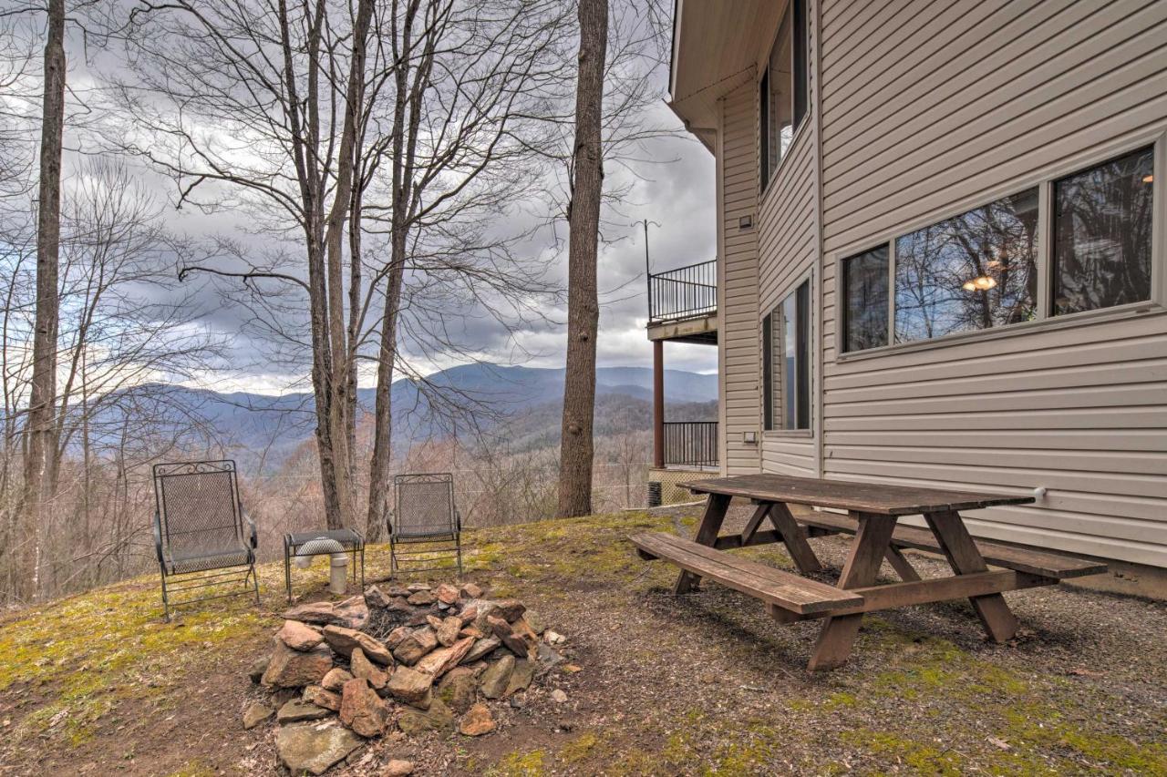 Charming Burnsville Apt With Mountain Views And Deck! מראה חיצוני תמונה